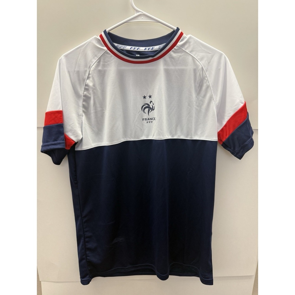 Official France FFF National Team Supporter Jersey 2020 2021 Euro Shirt Mens M